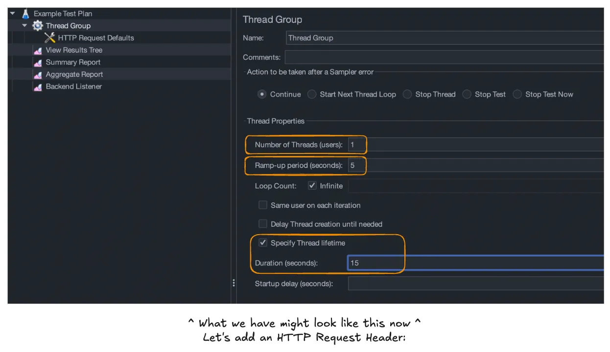 Thread Group screenshot